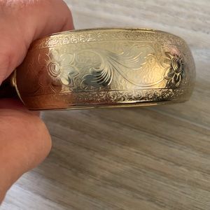 Vintage Gold Plate Costume Bracelet